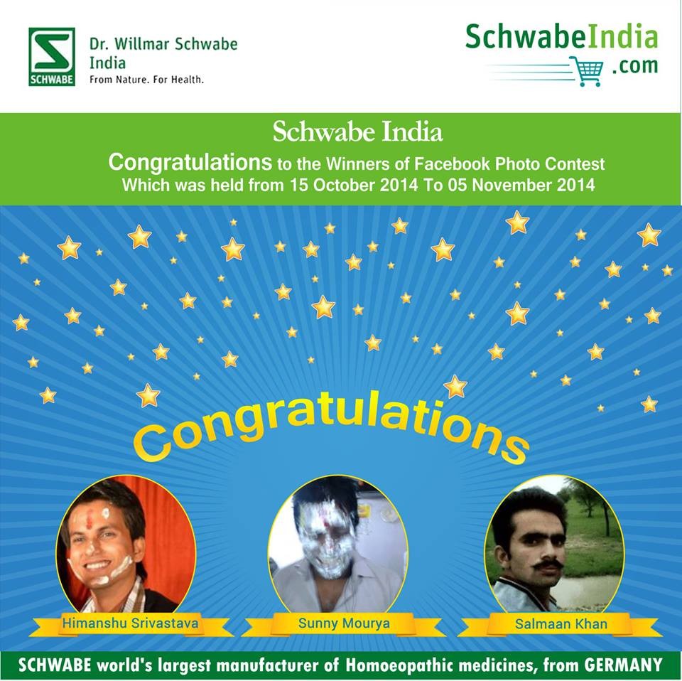 Schwabe India Laughter Contest Winner Announced
