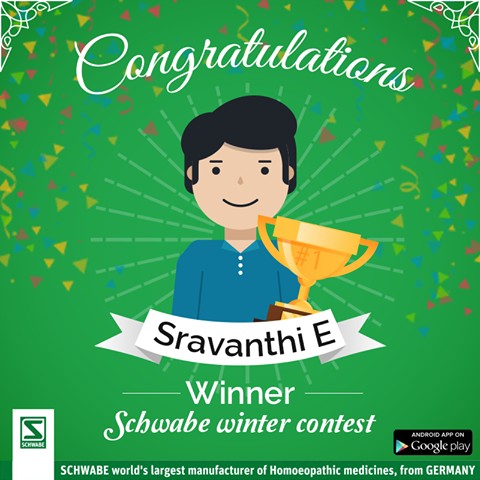 Schwabe India Winter Contest Result is Out